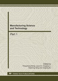 Enlarge image Cover: Manufacturing Science and Technology, AEMT2011 - Trans Tech Publications Ltd