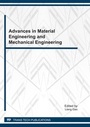Cover: Advances in Material Engineering and Mechanical Engineering - Trans Tech Publications Ltd