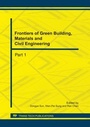 Cover: Frontiers of Green Building, Materials and Civil Engineering - Trans Tech Publications Ltd