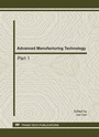 Cover: Advanced Manufacturing Technology, ADME 2011 - Trans Tech Publications Ltd