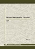 Cover: Advanced Manufacturing Technology, ADME 2011 - Trans Tech Publications Ltd