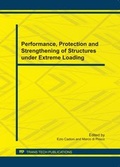 Cover: Performance, Protection and Strengthening of Structures under Extreme Loading - Trans Tech Publications Ltd