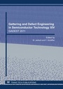 Cover: Gettering and Defect Engineering in Semiconductor Technology XIV - Trans Tech Publications Ltd