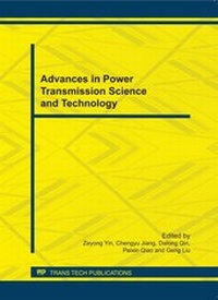 Enlarge image Cover: Advances in Power Transmission Science and Technology - Trans Tech Publications Ltd