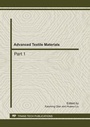 Cover: Advanced Textile Materials - Trans Tech Publications Ltd