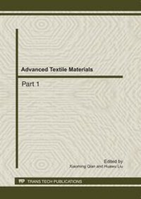 Enlarge image Cover: Advanced Textile Materials - Trans Tech Publications Ltd