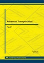 Cover: Advanced Transportation - Trans Tech Publications Ltd
