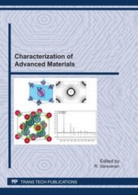 Enlarge image Cover: Characterization of Advanced Materials - Trans Tech Publications Ltd