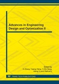 Cover: Advances in Engineering Design and Optimization II - Trans Tech Publications Ltd