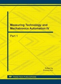 Enlarge image Cover: Measuring Technology and Mechatronics Automation IV - Trans Tech Publications Ltd