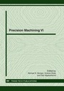 Cover: Precision Machining VI - Trans Tech Publications Ltd