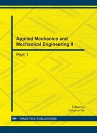 Enlarge image Cover: Applied Mechanics and Mechanical Engineering II - Trans Tech Publications Ltd