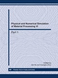Cover: Physical and Numerical Simulation of Material Processing VI - Trans Tech Publications Ltd