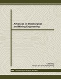 Cover: Advances in Metallurgical and Mining Engineering - Trans Tech Publications Ltd