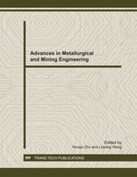 Enlarge image Cover: Advances in Metallurgical and Mining Engineering - Trans Tech Publications Ltd