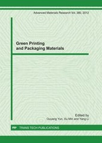 Abbildung von: Green Printing and Packaging Materials - Trans Tech Publications Ltd