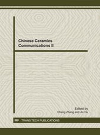 Enlarge image Cover: Chinese Ceramics Communications II - Trans Tech Publications Ltd