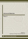 Cover: Advanced Materials, ICAMMP 2011 - Trans Tech Publications Ltd