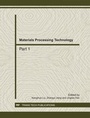 Cover: Materials Processing Technology, ICAMMP2011 - Trans Tech Publications Ltd