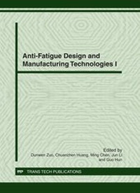 Enlarge image Cover: Anti-Fatigue Design and Manufacturing Technologies I - Trans Tech Publications Ltd