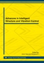 Cover: Advances in Intelligent Structure and Vibration Control - Trans Tech Publications Ltd