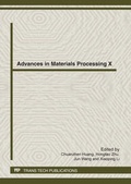 Cover: Advances in Materials Processing X - Trans Tech Publications Ltd