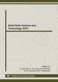 Cover: Solid State Science and Technology XXVI - Trans Tech Publications Ltd