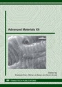 Cover: Advanced Materials XII - Trans Tech Publications Ltd