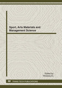 Enlarge image Cover: Sport, Arts Materials and Management Science - Trans Tech Publications Ltd