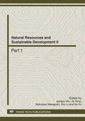 Cover: Natural Resources and Sustainable Development II - Trans Tech Publications Ltd