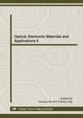 Cover: Optical, Electronic Materials and Applications II - Trans Tech Publications Ltd