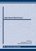 Cover: High Speed Machining V - Trans Tech Publications Ltd