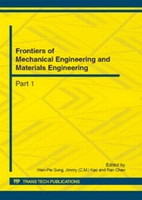 Enlarge image Cover: Frontiers of Mechanical Engineering and Materials Engineering - Trans Tech Publications Ltd