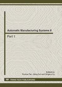 Enlarge image Cover: Automatic Manufacturing Systems II - Trans Tech Publications Ltd