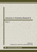 Cover: Advances in Chemistry Research II - Trans Tech Publications Ltd