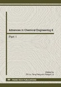 Cover: Advances in Chemical Engineering II - Trans Tech Publications Ltd