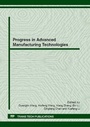 Cover: Progress in Advanced Manufacturing Technologies - Trans Tech Publications Ltd