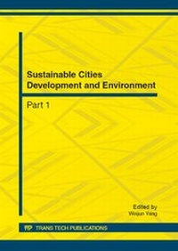 Enlarge image Cover: Sustainable Cities Development and Environment - Trans Tech Publications Ltd