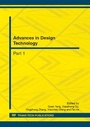 Cover: Advances in Design Technology - Trans Tech Publications Ltd