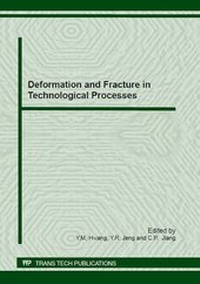 Enlarge image Cover: Deformation and Fracture in Technological Processes - Trans Tech Publications Ltd