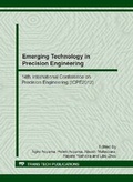 Cover: Emerging Technology in Precision Engineering XIV - Trans Tech Publications Ltd