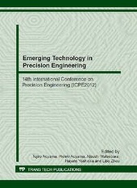 Enlarge image Cover: Emerging Technology in Precision Engineering XIV - Trans Tech Publications Ltd
