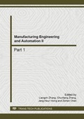 Cover: Manufacturing Engineering and Automation II - Trans Tech Publications Ltd