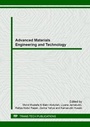 Cover: Advanced Materials Engineering and Technology - Trans Tech Publications Ltd