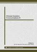 Cover: Chinese Ceramics Communications III - Trans Tech Publications Ltd