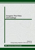 Cover: Inorganic Thin Films and Coatings - Trans Tech Publications Ltd