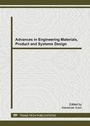 Cover: Advances in Engineering Materials, Product and Systems Design - Trans Tech Publications Ltd