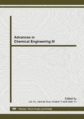 Cover: Advances in Chemical Engineering III - Trans Tech Publications Ltd