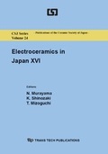Cover: Electroceramics in Japan XVI - Trans Tech Publications Ltd