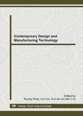 Cover: Contemporary Design and Manufacturing Technology - Trans Tech Publications Ltd